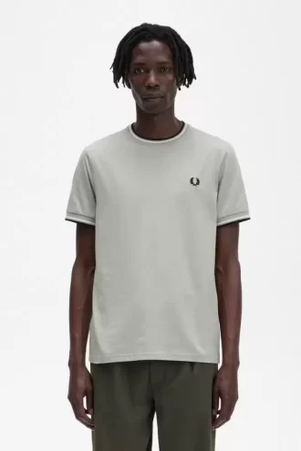 T-shirt à double pointe pour homme
