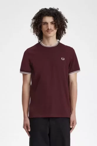 T-shirt à double pointe pour homme