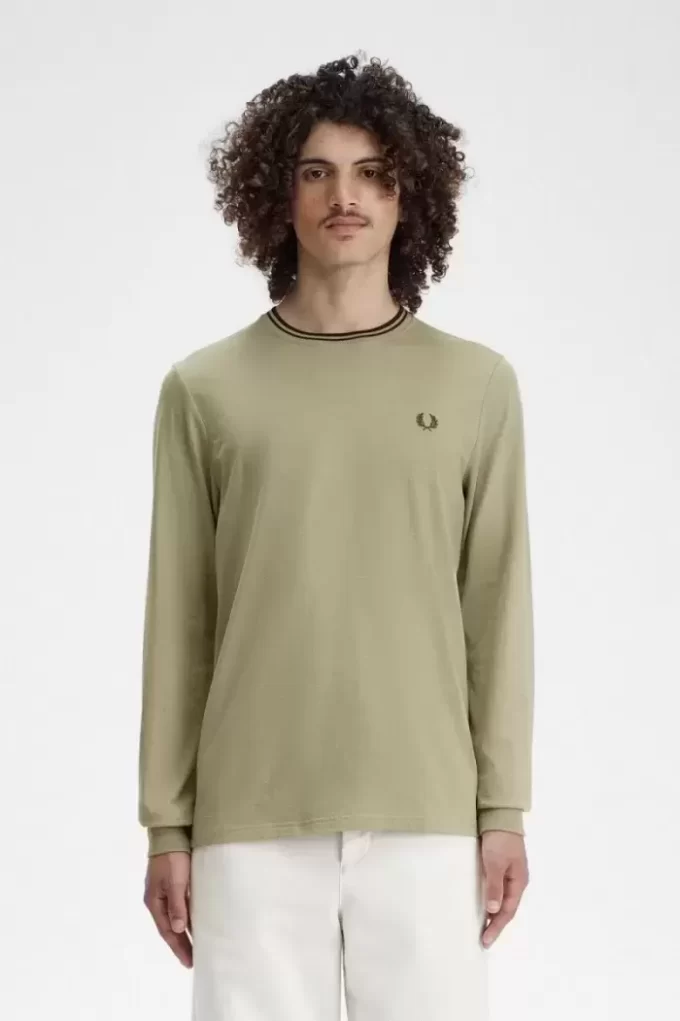 T-shirt à double pointe pour homme