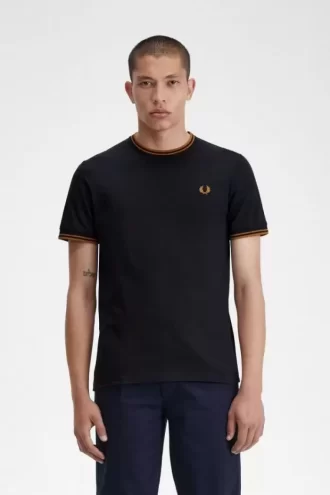 T-shirt à double pointe pour homme