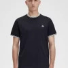 T-shirt à double pointe pour homme
