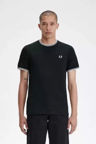 T-shirt à double pointe pour homme