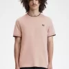 T-shirt à double pointe pour homme