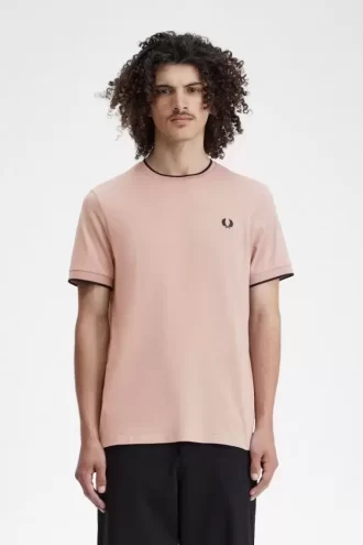 T-shirt à double pointe pour homme