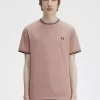 T-shirt à double pointe pour homme