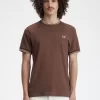 T-shirt à double pointe pour homme