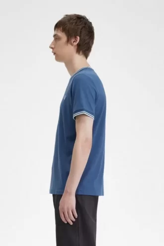T-shirt à double pointe pour homme