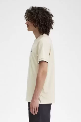 T-shirt à double pointe pour homme