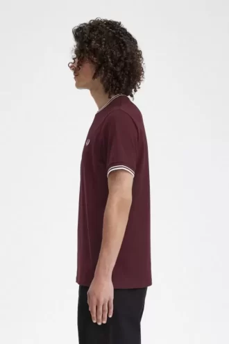 T-shirt à double pointe pour homme