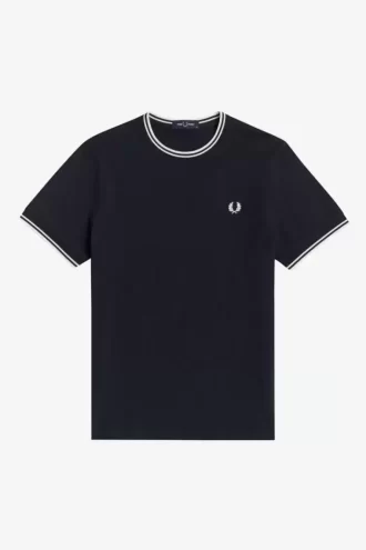 T-shirt à double pointe pour homme