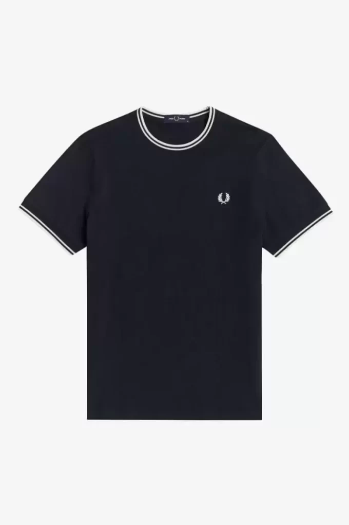 T-shirt à double pointe pour homme