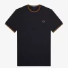 T-shirt à double pointe pour homme