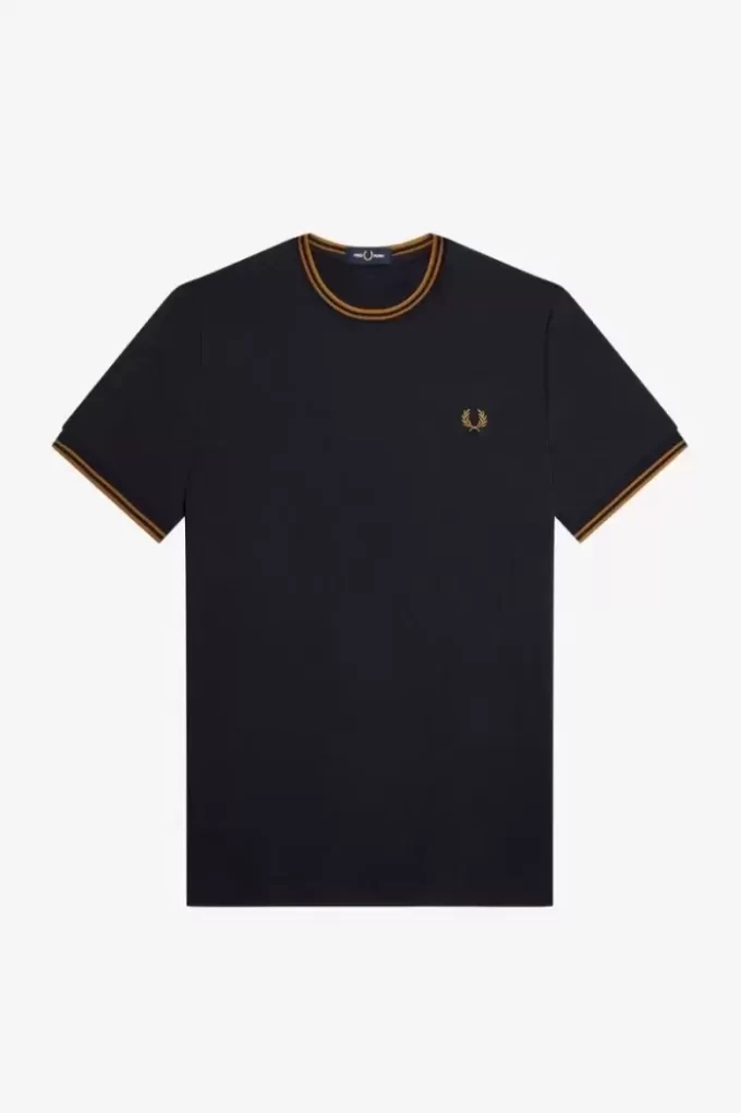 T-shirt à double pointe pour homme