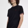 T-shirt à double pointe pour homme