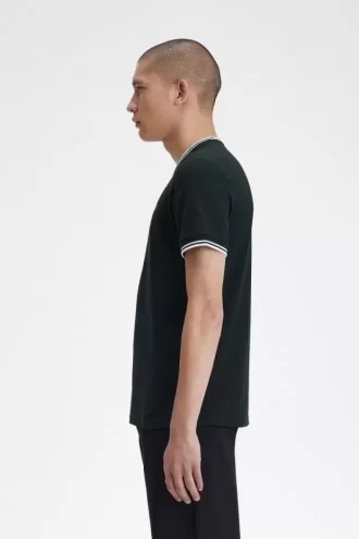 T-shirt à double pointe pour homme
