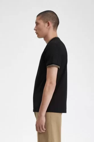 T-shirt à double pointe pour homme