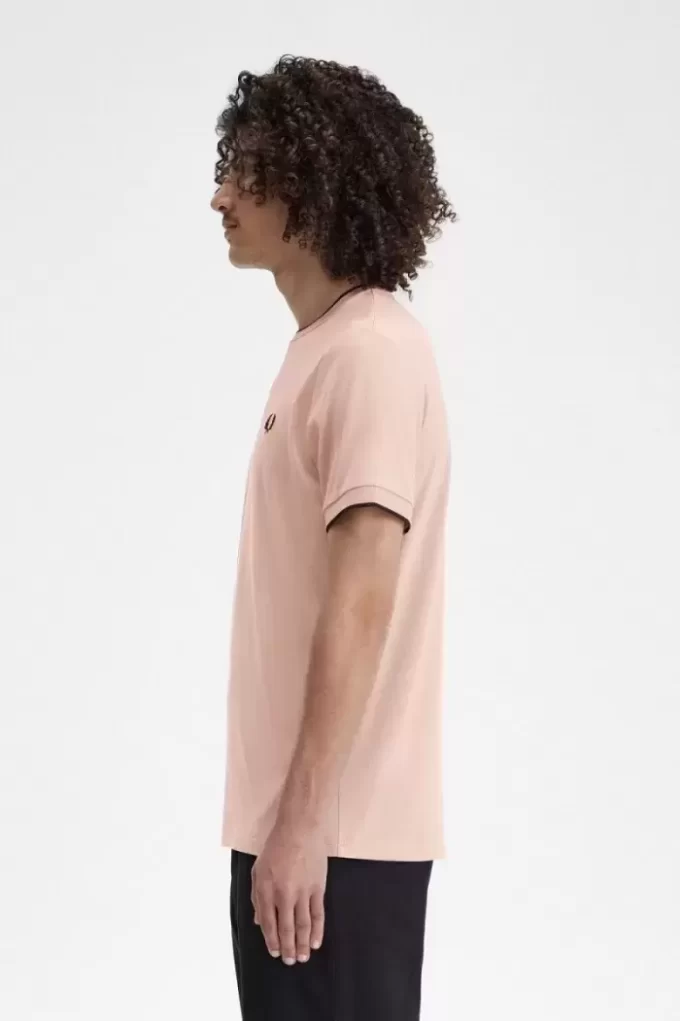T-shirt à double pointe pour homme