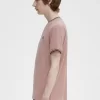 T-shirt à double pointe pour homme