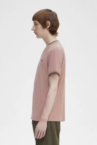 T-shirt à double pointe pour homme
