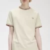 T-shirt à double pointe pour homme