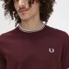 T-shirt à double pointe pour homme