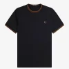 T-shirt à double pointe pour homme