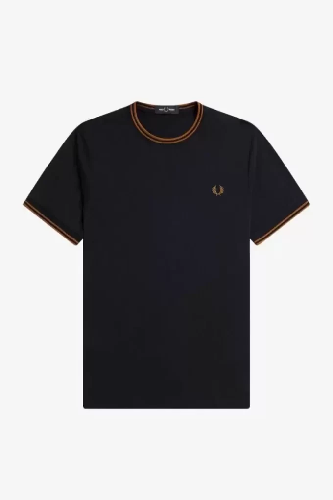 T-shirt à double pointe pour homme