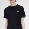 T-shirt à double pointe pour homme
