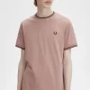 T-shirt à double pointe pour homme