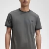 T-shirt à double pointe pour homme