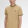 T-shirt à double pointe pour homme