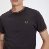 T-shirt à double pointe pour homme