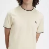 T-shirt à double pointe pour homme