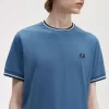 T-shirt à double pointe pour homme