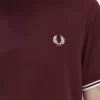 T-shirt à double pointe pour homme