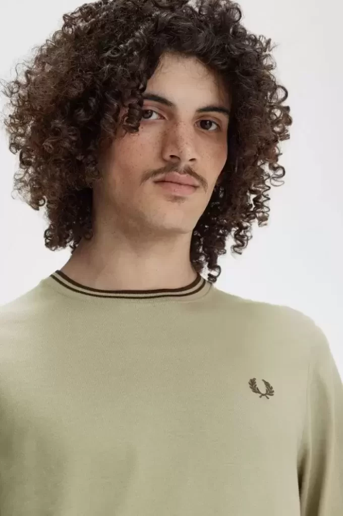 T-shirt à double pointe pour homme