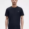 T-shirt à double pointe pour homme