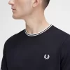 T-shirt à double pointe pour homme