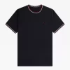 T-shirt à double pointe pour homme