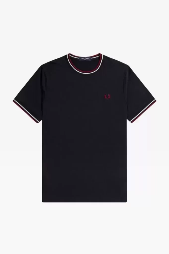 T-shirt à double pointe pour homme