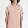 T-shirt à double pointe pour homme