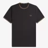 T-shirt à double pointe pour homme