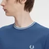 T-shirt à double pointe pour homme