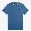 T-shirt à double pointe pour homme