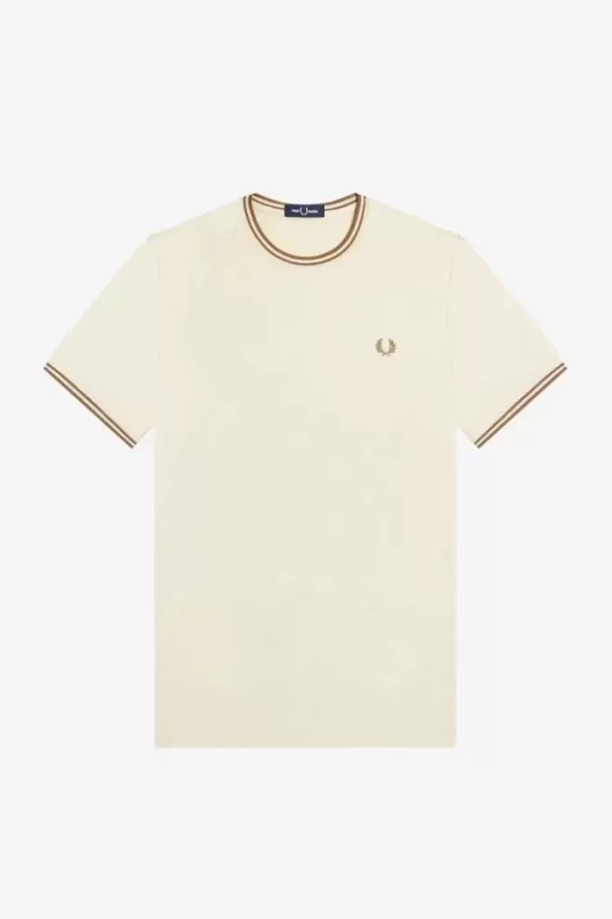 T-shirt à double pointe pour homme