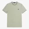 T-shirt à double pointe pour homme