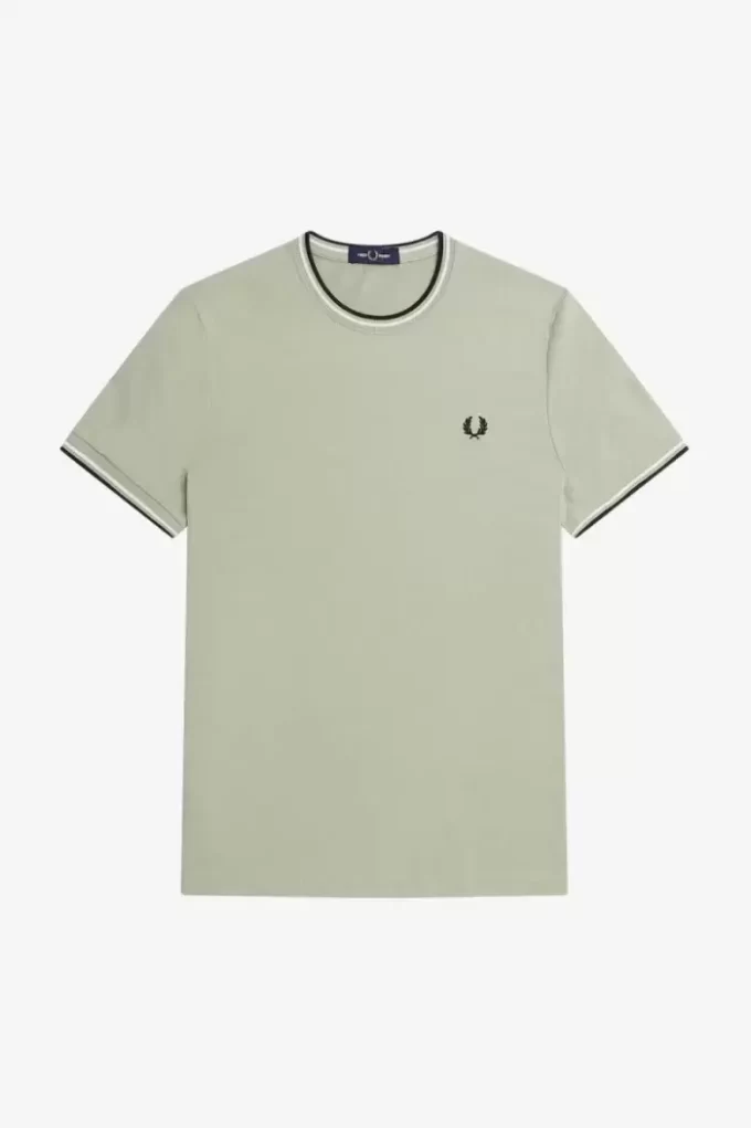 T-shirt à double pointe pour homme