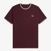 T-shirt à double pointe pour homme