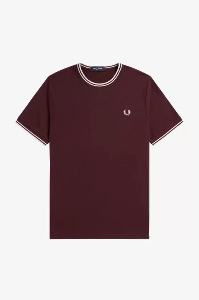 T-shirt à double pointe pour homme