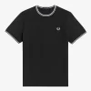 T-shirt à double pointe pour homme